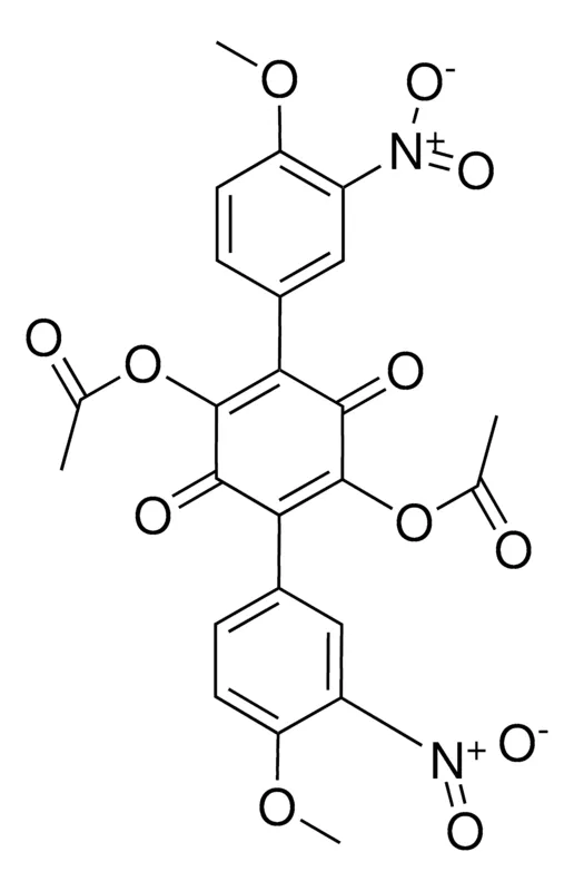 Sigma-Aldrich 2,5-BIS(3-NITRO-4-METHOXYPHENYL)-3,6-DIACETOXY-1,4-BENZOQUINONE,AldrichCPR