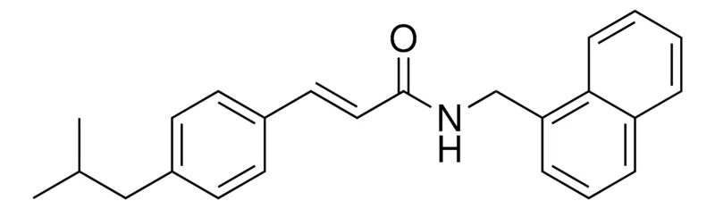 Sigma-Aldrich 3-(4-ISOBUTYL-PHENYL)-N-NAPHTHALEN-1-YLMETHYL-ACRYLAMIDE,AldrichCPR