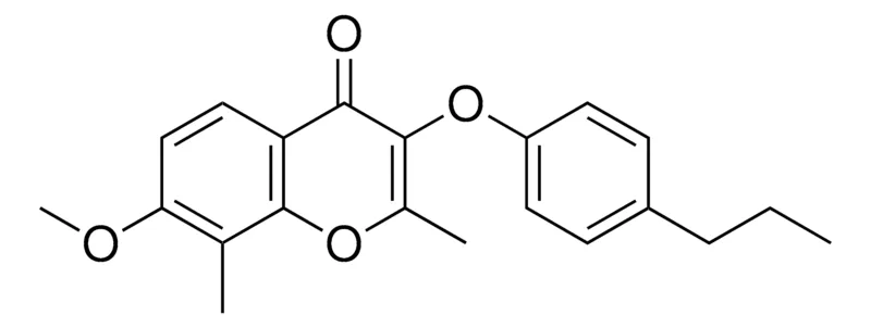 Sigma-Aldrich 7-METHOXY-2,8-DIMETHYL-3-(4-PROPYL-PHENOXY)-CHROMEN-4-ONE,AldrichCPR