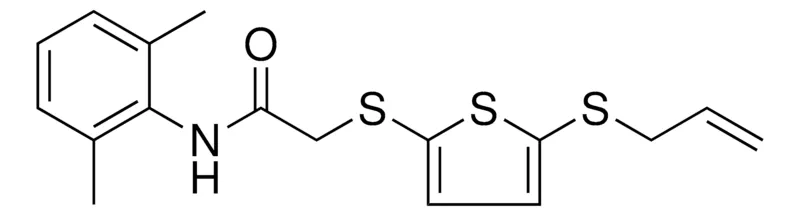 Sigma-Aldrich 2-(5-ALLYLSULFANYL-THIOPHEN-2-YLSULFANYL)-N-(2,6-DIMETHYL-PHENYL)-ACETAMIDE，AldrichCPR