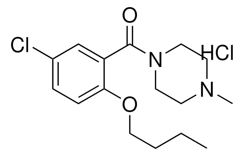 Sigma-Aldrich (2-BUTOXY-5-CHLORO-PHENYL)-(4-METHYL-PIPERAZIN-1-YL)-METHANONE, HYDROCHLORIDE,AldrichCPR