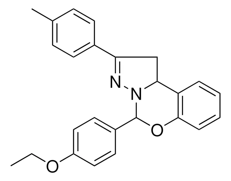 Sigma-Aldrich 4-(4-ETHOXY-PH)-2-P-TOLYL-1,9B-DIHYDRO-5-OXA-3,3A-DIAZA-CYCLOPENTA(A)NAPHTHALENE,AldrichCPR