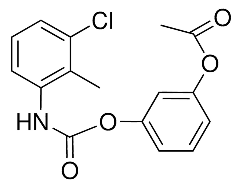 Sigma-Aldrich 3-ACETOXYPHENYL N-(3-CHLORO-2-METHYLPHENYL)CARBAMATE,AldrichCPR