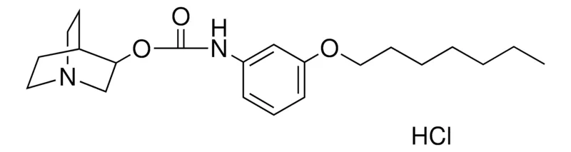 Sigma-Aldrich (3-HEPTYLOXY-PH)-CARBAMIC ACID 1-AZA-BICYCLO(2.2.2)OCT-3-YL ESTER, HYDROCHLORIDE，AldrichCPR