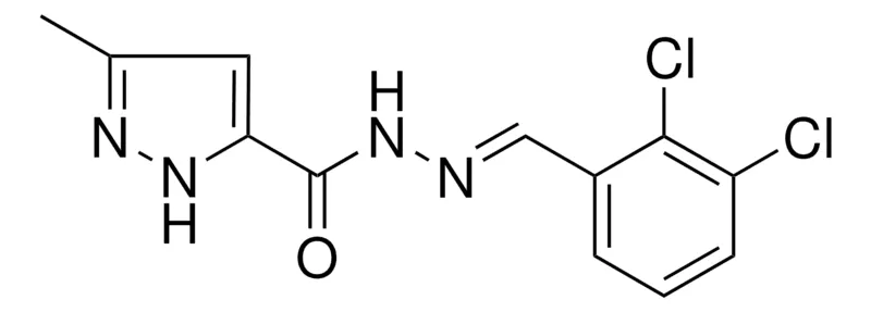Sigma-Aldrich 5-METHYL-2H-PYRAZOLE-3-CARBOXYLIC ACID (2,3-DICHLORO-BENZYLIDENE)-HYDRAZIDE,AldrichCPR