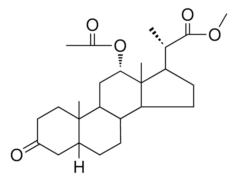 Sigma-Aldrich METHYL 12-ALPHA-ACETOXY-3-OXO-23,24-DINOR-5-BETA-CHOLAN-22-OATE,AldrichCPR