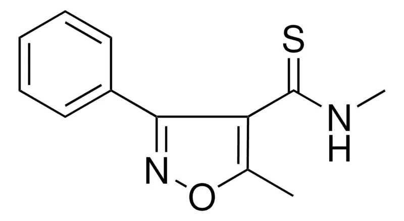 Sigma-Aldrich 5-METHYL-3-PHENYL-ISOXAZOLE-4-CARBOTHIOIC ACID METHYLAMIDE,AldrichCPR