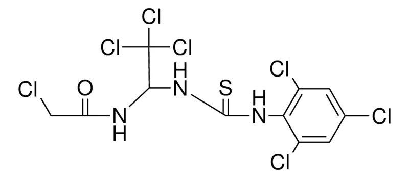 Sigma-Aldrich 2-CL-N-(2,2,2-TRICHLORO-1-(3-(2,4,6-TRICHLORO-PH)-THIOUREIDO)-ETHYL)-ACETAMIDE,AldrichCPR