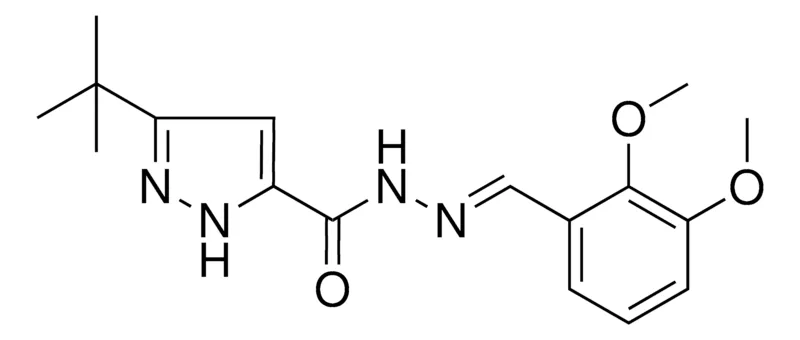 Sigma-Aldrich 5-TERT-BUTYL-2H-PYRAZOLE-3-CARBOXYLIC ACID (2,3-DIMETHOXY-BENZYLIDENE)-HYDRAZIDE,AldrichCPR