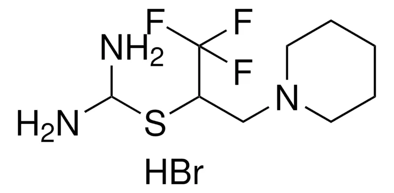 Sigma-Aldrich ((2,2,2-TRIFLUORO-1-(1-PIPERIDINYLMETHYL)ETHYL)THIO)METHANEDIAMINE HYDROBROMIDE,AldrichCPR