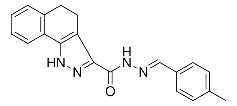Sigma-Aldrich 4,5-DIHYDRO-1H-BENZO(G)INDAZOLE-3-CARBOXYLIC ACID (4-ME-BENZYLIDENE)-HYDRAZIDE,AldrichCPR