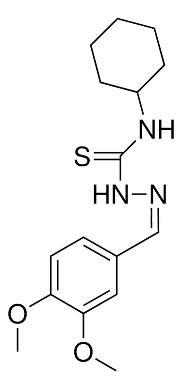 Sigma-Aldrich 4-CYCLOHEXYL-1-(3,4-DIMETHOXYBENZYLIDENE)-3-THIOSEMICARBAZIDE,AldrichCPR