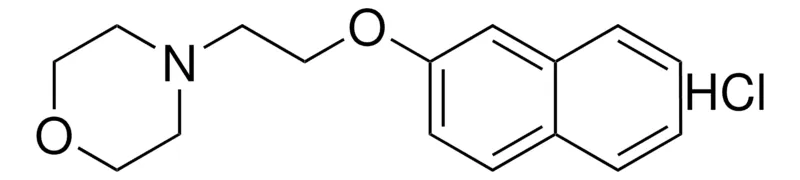 Sigma-Aldrich 4-(2-(2-NAPHTHYLOXY)ETHYL)MORPHOLINE HYDROCHLORIDE,AldrichCPR