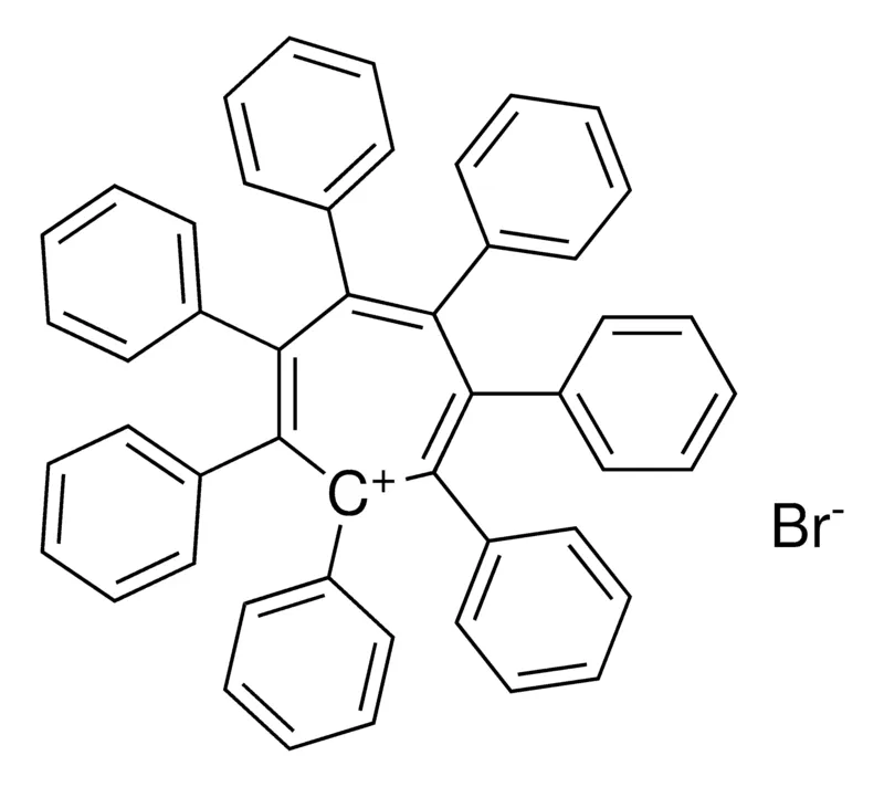Sigma-Aldrich 1,2,3,4,5,6,7-HEPTAPHENYLCYCLOHEPTA-2,4,6-TRIEN-1-YLIUM BROMIDE,AldrichCPR