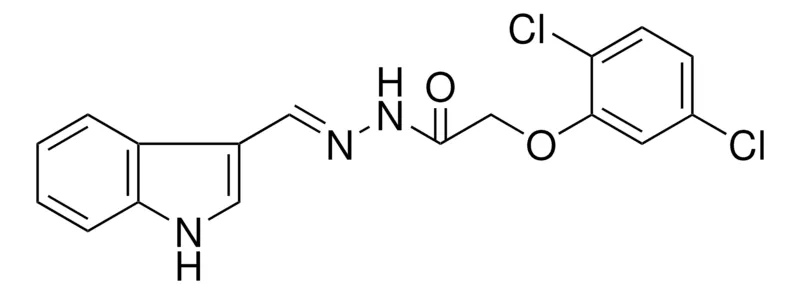 Sigma-Aldrich 2-(2,5-DICHLORO-PHENOXY)-ACETIC ACID (1H-INDOL-3-YLMETHYLENE)-HYDRAZIDE,AldrichCPR