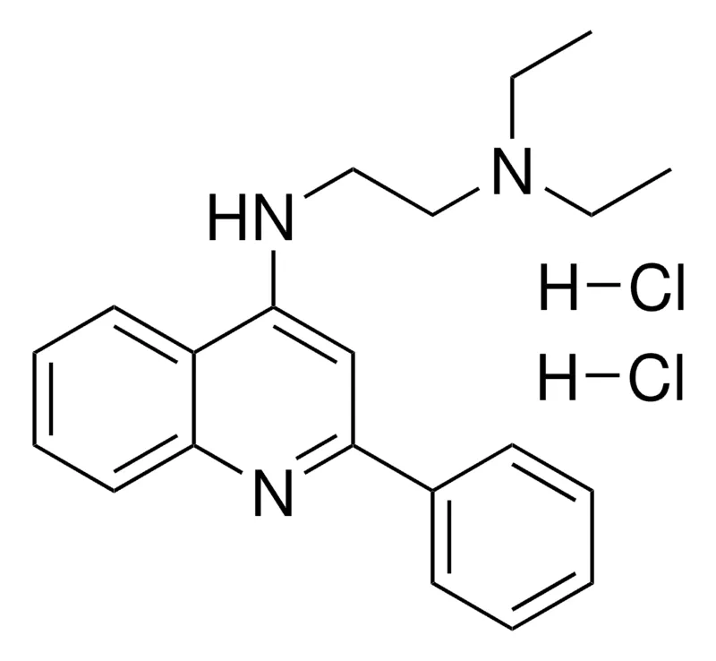 Sigma-Aldrich N(1),N(1)-DIETHYL-N(2)-(2-PHENYL-4-QUINOLINYL)-1,2-ETHANEDIAMINE DIHYDROCHLORIDE,AldrichCPR