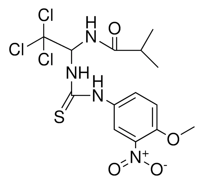 Sigma-Aldrich N-(2,2,2-TRICHLORO-1-(3-(4-MEO-3-NITRO-PHENYL)-THIOUREIDO)-ETHYL)-ISOBUTYRAMIDE，AldrichCPR