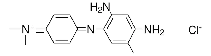 Sigma-Aldrich 4-(4,6-DIAMINO-M-TOLYL)IMINO-2,5-CYCLOHEXADIEN-1-YLIDENE)DI-ME-AMMONIUM CHLORIDE,AldrichCPR