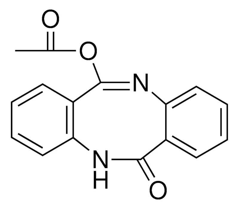 Sigma-Aldrich ACETIC ACID 12-OXO-11,12-DIHYDRO-DIBENZO(B,F)(1,5)DIAZOCIN-6-YL ESTER，AldrichCPR