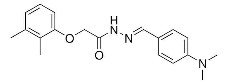 Sigma-Aldrich 2-(2,3-DIMETHYL-PHENOXY)-ACETIC ACID (4-DIMETHYLAMINO-BENZYLIDENE)-HYDRAZIDE,AldrichCPR