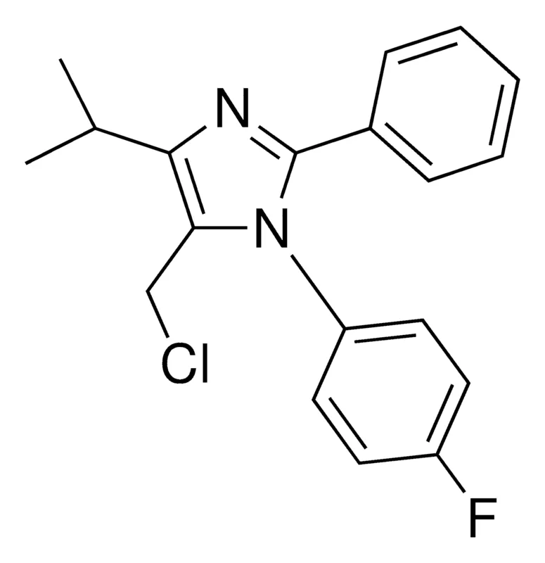 Sigma-Aldrich 5-CHLOROMETHYL-1-(4-FLUOROPHENYL)-4-ISOPROPYL-2-PHENYLIMIDAZOLE,AldrichCPR