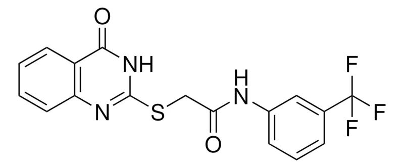 Sigma-Aldrich 2-((4-OXO-3,4-DIHYDRO-2-QUINAZOLINYL)THIO)N-(3-(TRIFLUOROMETHYL)PHENYL)ACETAMIDE，AldrichCPR