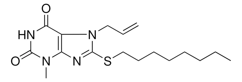 Sigma-Aldrich 7-ALLYL-3-METHYL-8-OCTYLSULFANYL-3,7-DIHYDRO-PURINE-2,6-DIONE,AldrichCPR