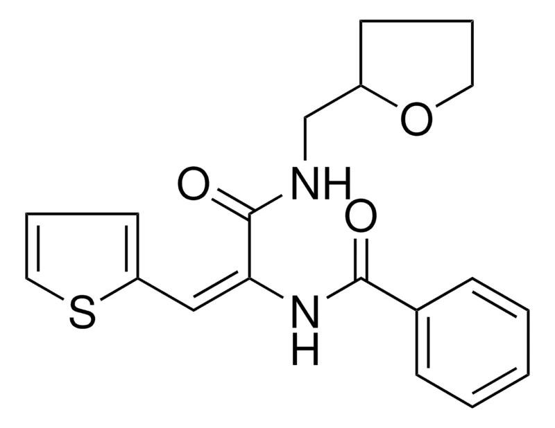 Sigma-Aldrich N-(1-((TETRAHYDRO-FURAN-2-YLMETHYL)-CARBAMOYL)-2-THIOPHEN-2-YL-VINYL)-BENZAMIDE,AldrichCPR