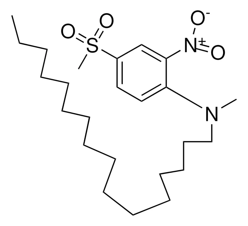 Sigma-Aldrich N-HEXADECYL-N-METHYL-4-METHYLSULFONYL-2-NITROANILINE,AldrichCPR