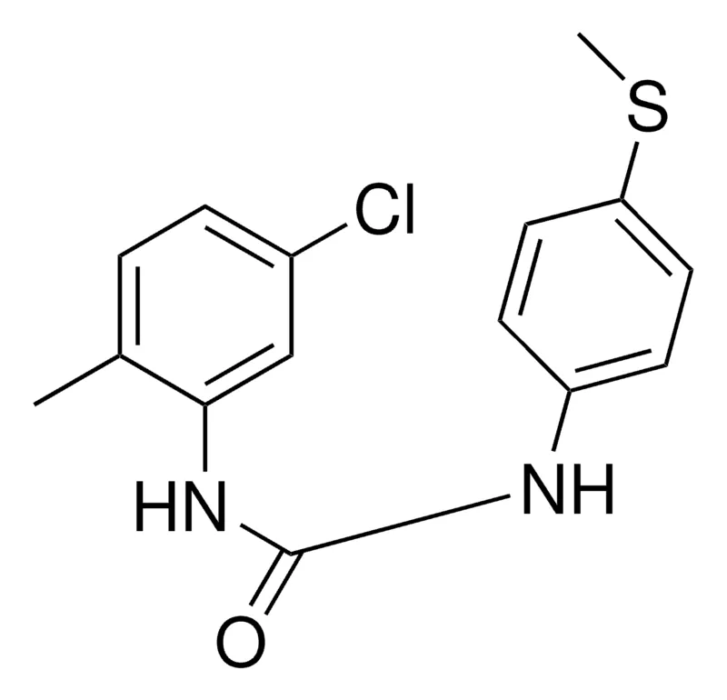 Sigma-Aldrich 1-(5-CHLORO-2-METHYLPHENYL)-3-(4-(METHYLTHIO)PHENYL)UREA,AldrichCPR