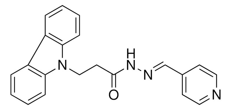 Sigma-Aldrich 3-CARBAZOL-9-YL-PROPIONIC ACID PYRIDIN-4-YLMETHYLENE-HYDRAZIDE,AldrichCPR