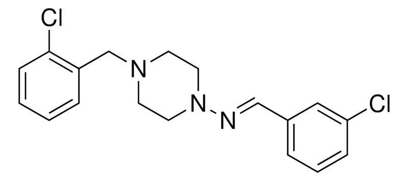 Sigma-Aldrich (3-CHLORO-BENZYLIDENE)-(4-(2-CHLORO-BENZYL)-PIPERAZIN-1-YL)-AMINE，AldrichCPR