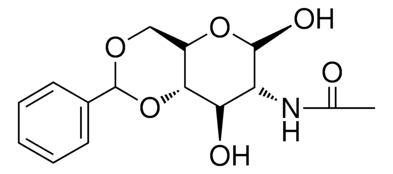 Sigma-Aldrich N-(6,8-DIHYDROXY-2-PHENYL-HEXAHYDRO-PYRANO(3,2-D)(1,3)DIOXIN-7-YL)-ACETAMIDE，AldrichCPR