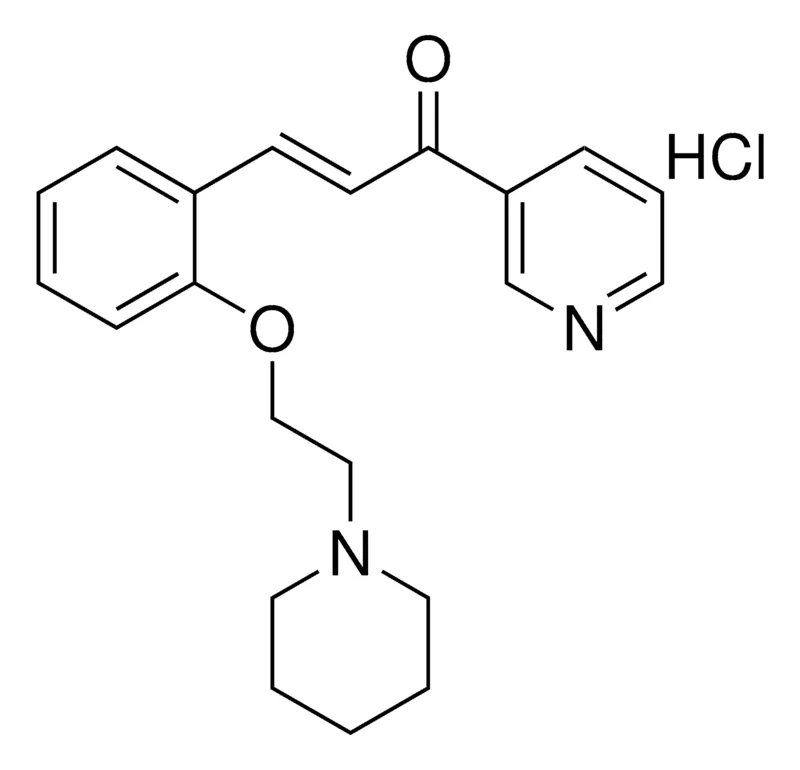 Sigma-Aldrich 3-(2-(2-PIPERIDIN-1-YL-ETHOXY)-PH)-1-PYRIDIN-3-YL-PROPENONE, HYDROCHLORIDE,AldrichCPR