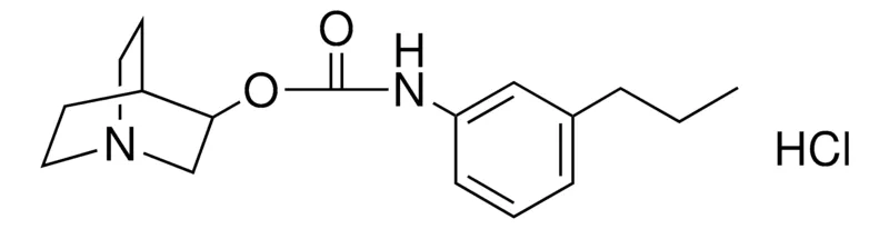 Sigma-Aldrich (3-PR-PH)-CARBAMIC ACID 1-AZA-BICYCLO(2.2.2)OCT-3-YL ESTER, HYDROCHLORIDE,AldrichCPR