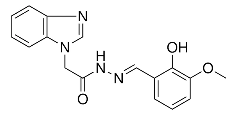 Sigma-Aldrich 2-BENZOIMIDAZOL-1-YL-ACETIC ACID (2-HYDROXY-3-METHOXY-BENZYLIDENE)-HYDRAZIDE,AldrichCPR