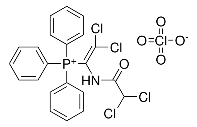Sigma-Aldrich (2,2-DI-CL-1-(2,2-DICHLORO-ACETYLAMINO)-VINYL)TRIPHENYL-PHOSPHONIUM, PERCHLORATE,AldrichCPR