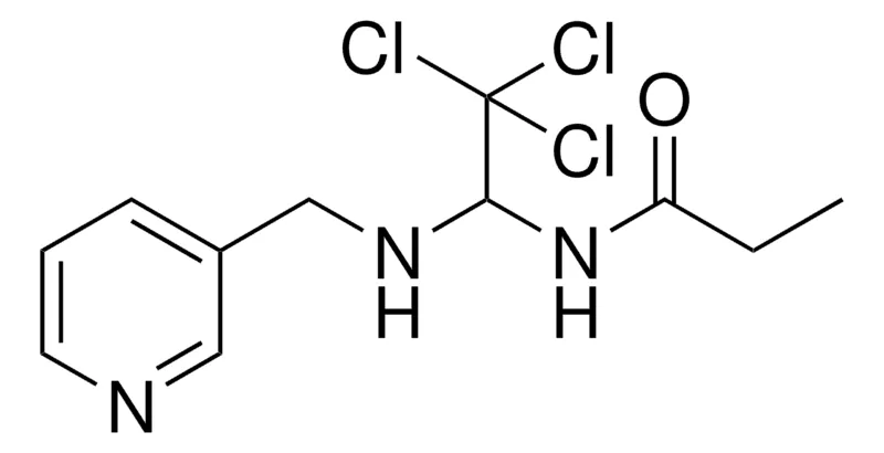 Sigma-Aldrich N-(2,2,2-TRICHLORO-1-((PYRIDIN-3-YLMETHYL)-AMINO)-ETHYL)-PROPIONAMIDE,AldrichCPR
