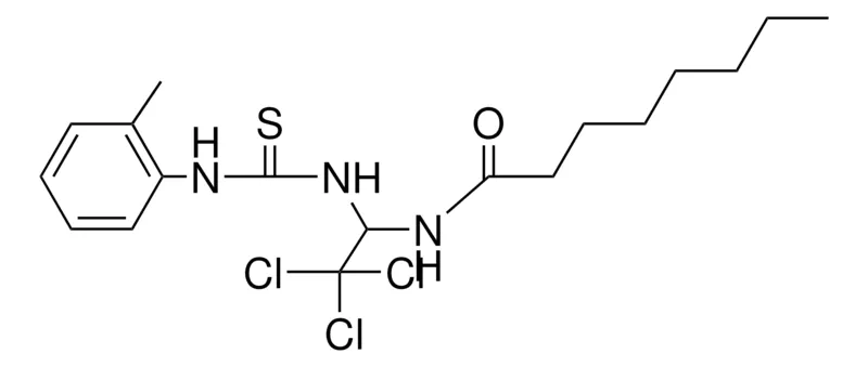 Sigma-Aldrich OCTANOIC ACID (2,2,2-TRICHLORO-1-(3-O-TOLYL-THIOUREIDO)-ETHYL)-AMIDE,AldrichCPR