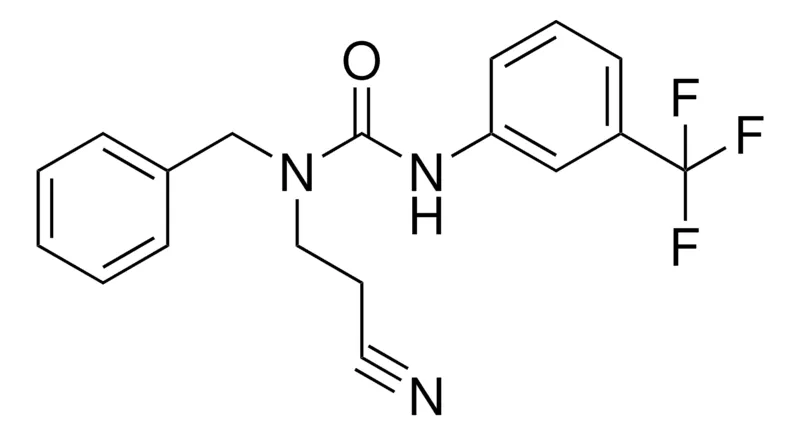 Sigma-Aldrich 1-BENZYL-1-(2-CYANOETHYL)-3-(3-(TRIFLUOROMETHYL)PHENYL)UREA,AldrichCPR