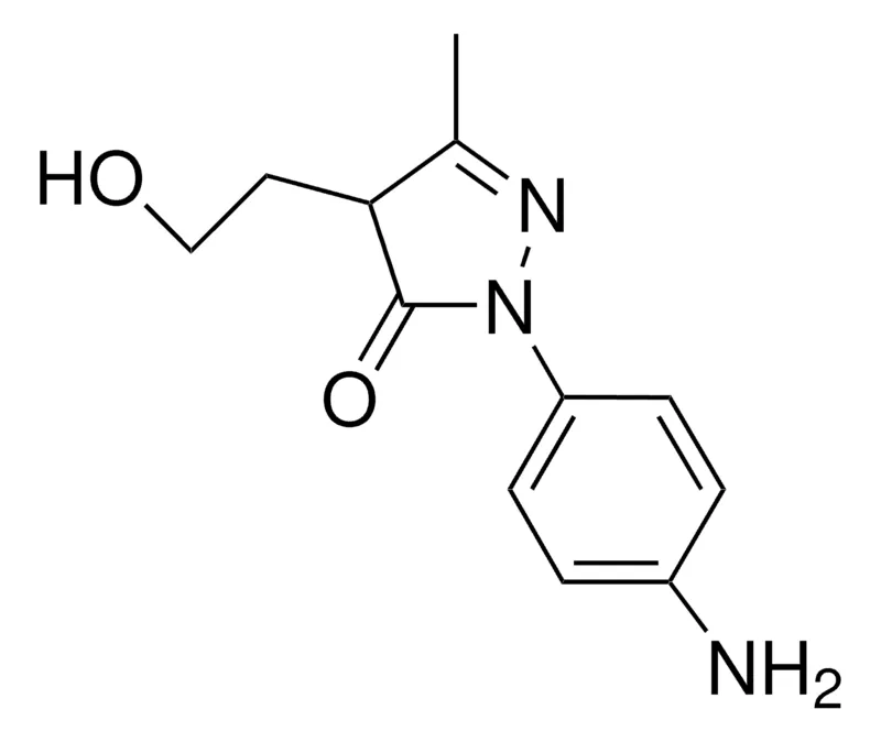 Sigma-Aldrich 1-(4-AMINOPHENYL)-4-(2-HYDROXYETHYL)-3-METHYL-2-PYRAZOLIN-5-ONE,AldrichCPR