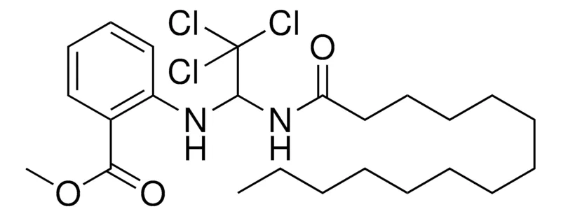 Sigma-Aldrich 2-(2,2,2-TRICHLORO-1-TETRADECANOYLAMINO-ETHYLAMINO)-BENZOIC ACID METHYL ESTER,AldrichCPR