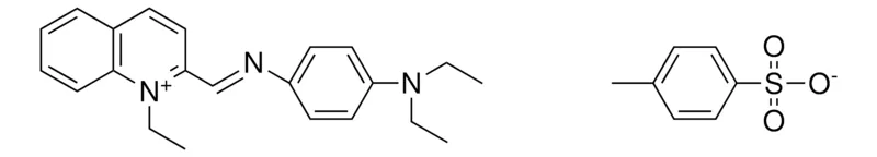Sigma-Aldrich 2-((4-DIETHYLAMINO-PHENYLIMINO)-METHYL)-1-ETHYL-QUINOLINIUM, TOLUENE-4-SULFONATE,AldrichCPR