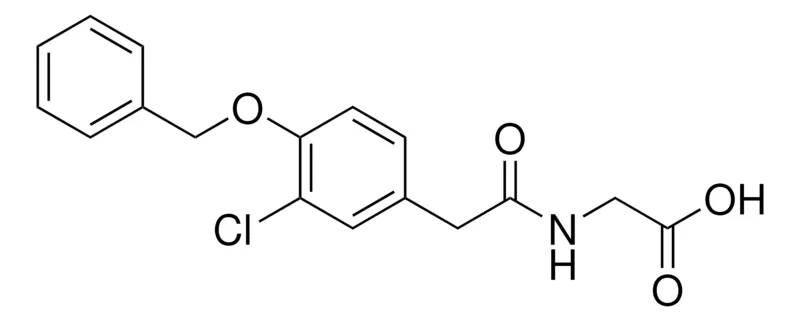 Sigma-Aldrich (((4-(BENZYLOXY)-3-CHLOROPHENYL)ACETYL)AMINO)ACETIC ACID,AldrichCPR