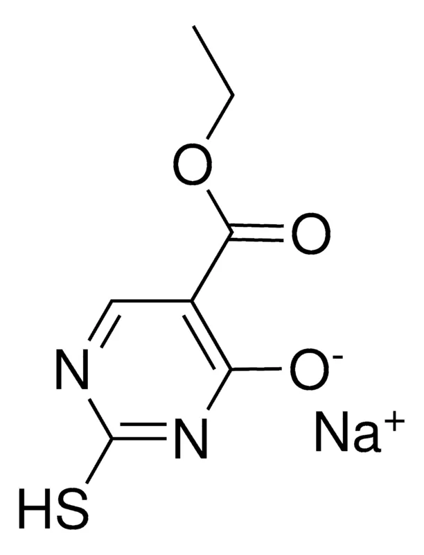 Sigma-Aldrich ETHYL 4-HYDROXY-2-MERCAPTO-5-PYRIMIDINECARBOXYLATE, SODIUM SALT,AldrichCPR