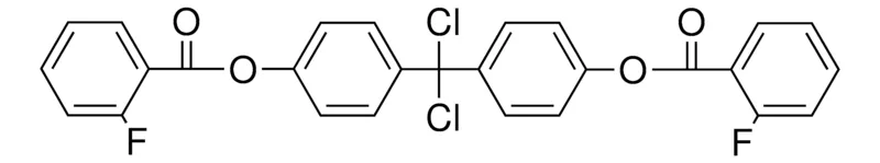 Sigma-Aldrich 4-(DICHLORO{4-[(2-FLUOROBENZOYL)OXY]PHENYL}METHYL)PHENYL 2-FLUOROBENZOATE，AldrichCPR