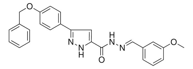 Sigma-Aldrich 5-(4-BENZYLOXY-PH)-2H-PYRAZOLE-3-CARBOXYLIC ACID (3-MEO-BENZYLIDENE)-HYDRAZIDE，AldrichCPR