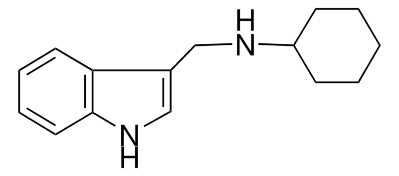 Sigma-Aldrich 3-(CYCLOHEXYLAMINOMETHYL)-INDOLE,AldrichCPR