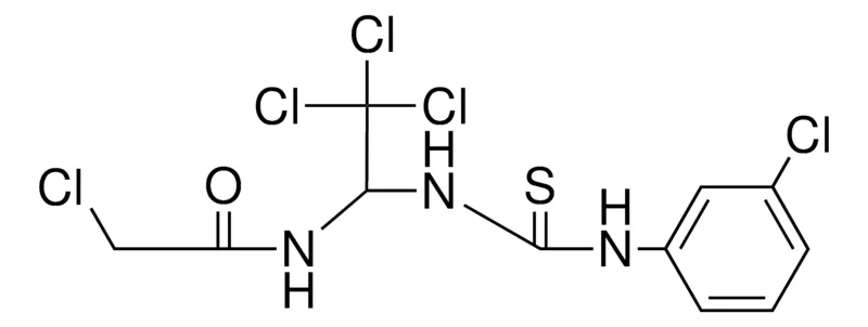Sigma-Aldrich 2-CHLORO-N-(2,2,2-TRICHLORO-1-(3-(3-CHLORO-PHENYL)-THIOUREIDO)-ETHYL)-ACETAMIDE,AldrichCPR
