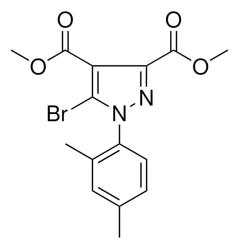 Sigma-Aldrich DIMETHYL 5-BROMO-1-(2,4-DIMETHYLPHENYL)-1H-PYRAZOLE-3,4-DICARBOXYLATE，AldrichCPR